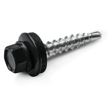 Wkręt farmerski do drewna 4,8x100 mm w kolorze RAL 7016 opakowanie 100 szt.